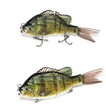 Load image into Gallery viewer, 5.1&quot; Sunfish Style Swimbait (0498)