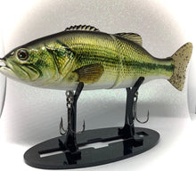 Load image into Gallery viewer, 6.8” Largemouth Bass Swimbait (896)